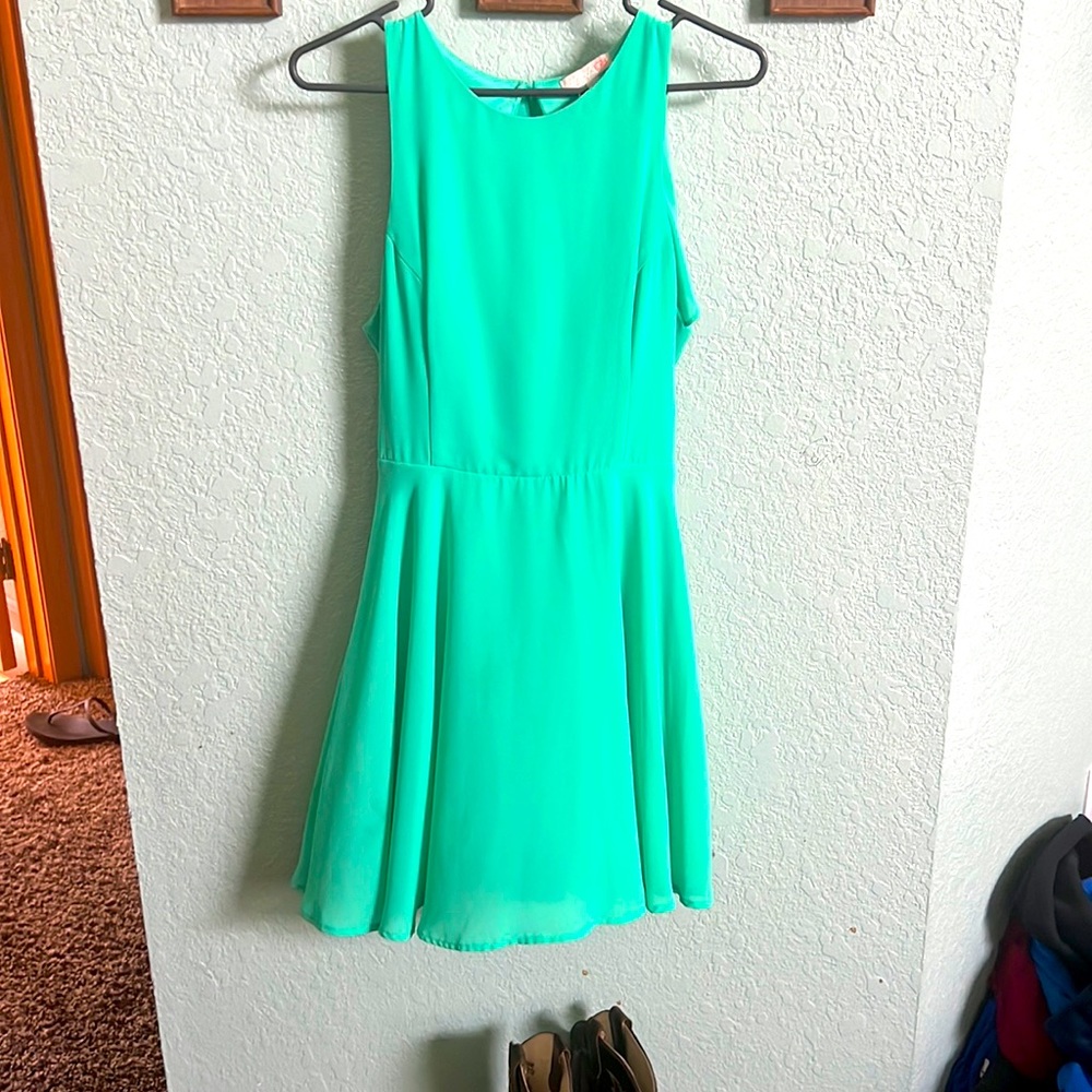 Gianna Bini open back cocktail dress